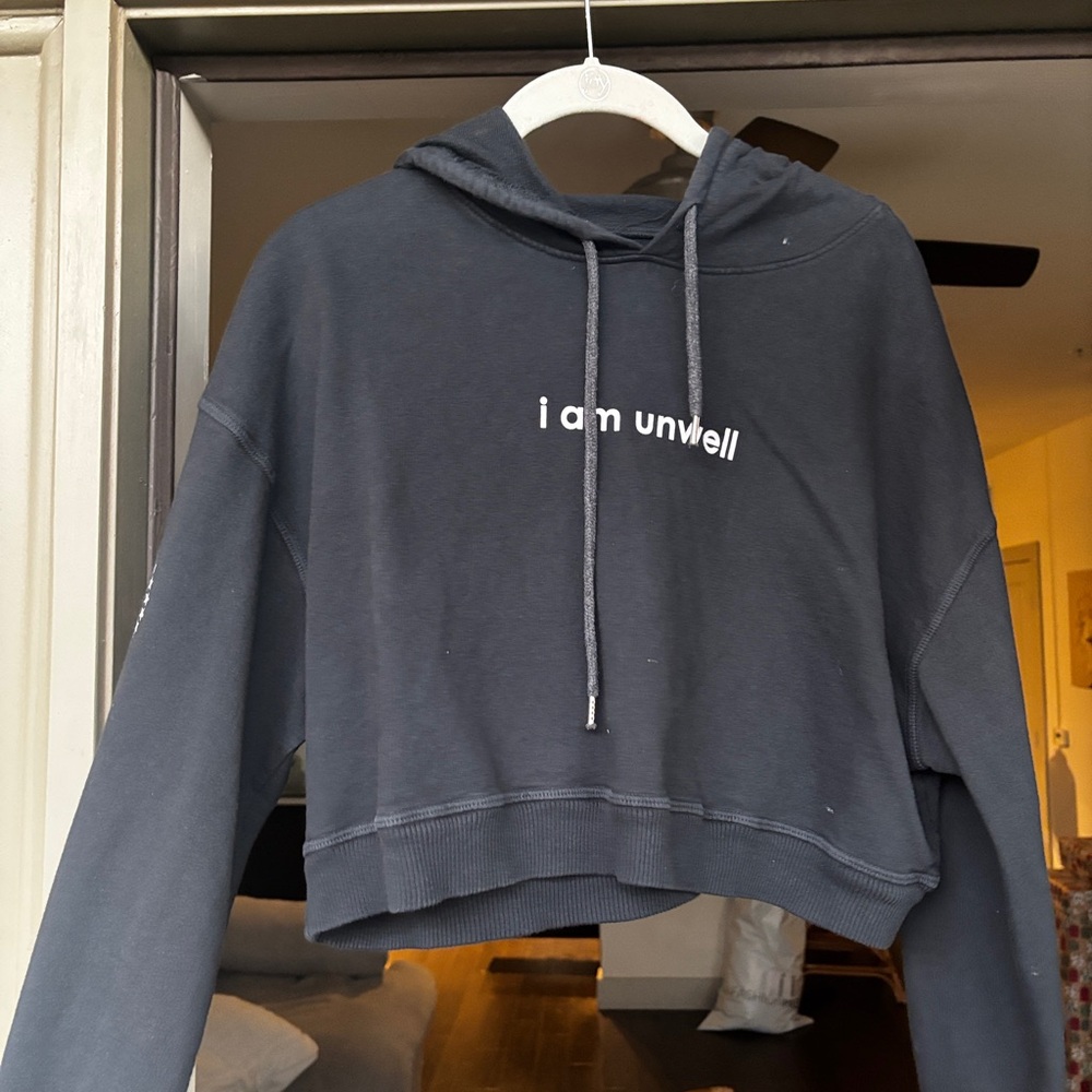 CALL HER DADDY CROPPED HOODIE